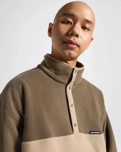 Converse Giacche E Felpe|Maglie E T-Shirt<All Star Counter Climate Popover Tartufo/Cargo vintage