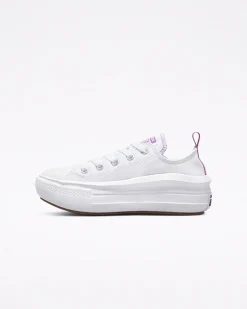 Converse Ragazzi (Età 8-12 Anni)|Guida Alle Misure Per Bambini<Canvas Color Chuck Taylor All Star Move Bianco/Pixel Purple/Bianco
