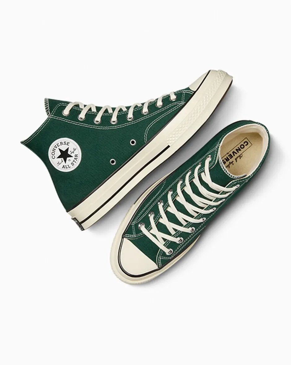 Converse Modelli Alti|Modelli Alti<Chuck 70 Verde invidia/Egret/Nero