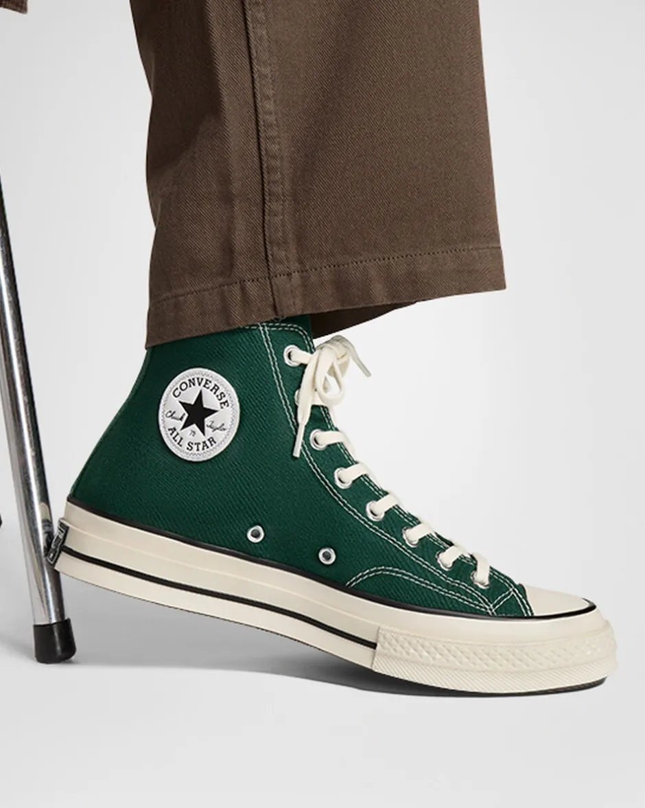 Converse Modelli Alti|Modelli Alti<Chuck 70 Verde invidia/Egret/Nero