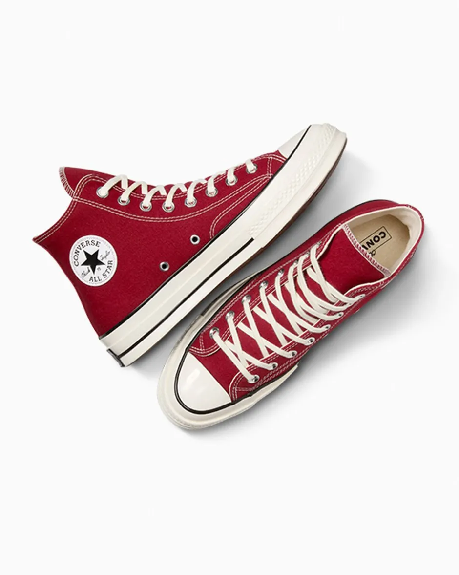 Converse Modelli Alti|Modelli Alti<Chuck 70 Rosso parco/Egret/Nero