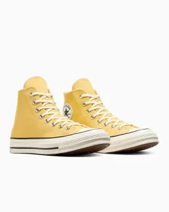 Converse Modelli Alti|Modelli Alti<Chuck 70 Banana/Egret/Nero