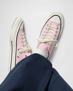 Converse Modelli Bassi|Modelli Bassi<Chuck 70 Glassa rosa/Egret/Nero