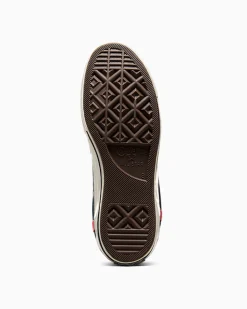 Converse Modelli Alti|Modelli Alti<Chuck 70 Archival Stripes Nero/Rosso/Bianco vintage