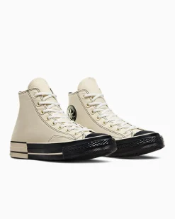 Converse Modelli Alti|Modelli Bassi<Chuck 70 & White black