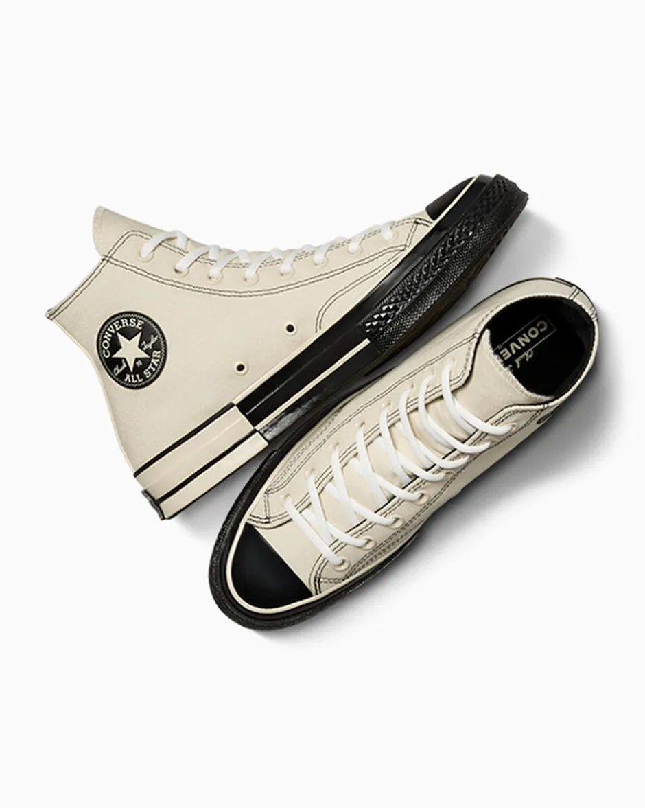 Converse Modelli Alti|Modelli Bassi<Chuck 70 & White black