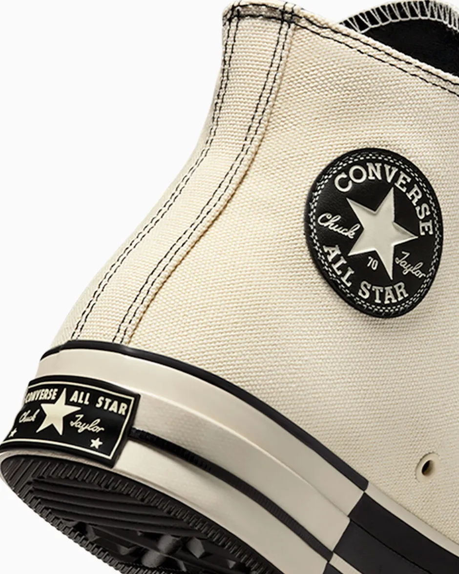 Converse Modelli Alti|Modelli Bassi<Chuck 70 & White black