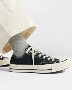 Converse Modelli Bassi|Chuck Taylor All Star<Chuck 70 Canvas Nero/Nero/Egret