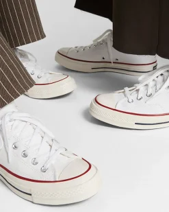 Converse Modelli Bassi|Chuck Taylor All Star<Chuck 70 Canvas Bianco