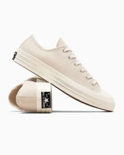 Converse Modelli Bassi|Chuck Taylor All Star<Chuck 70 Canvas Naturale/Nero/Egret