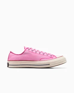 Converse Modelli Bassi|Modelli Bassi<Chuck 70 Canvas LTD Hand Painted Rosa dipinto a mano