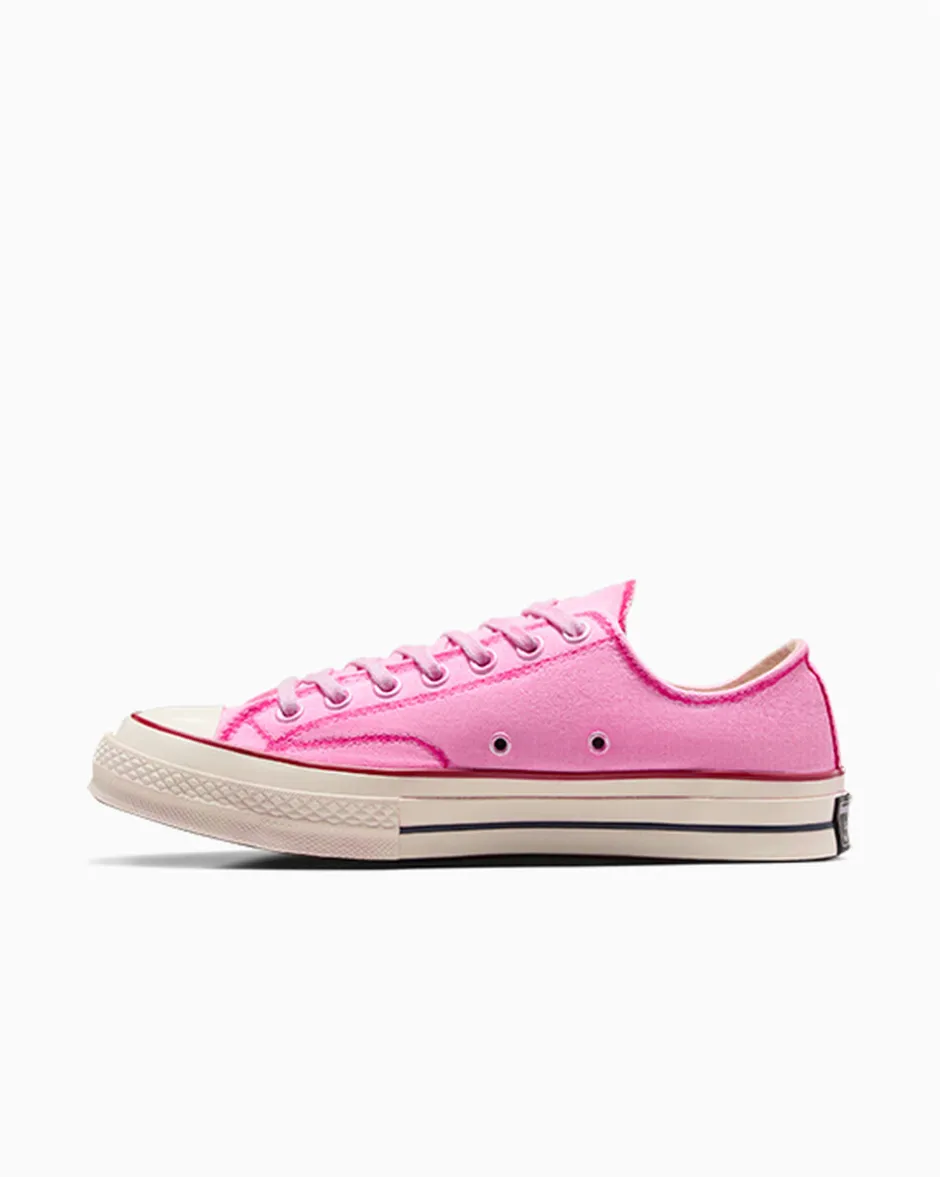 Converse Modelli Bassi|Modelli Bassi<Chuck 70 Canvas LTD Hand Painted Rosa dipinto a mano