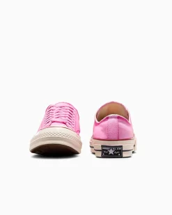 Converse Modelli Bassi|Modelli Bassi<Chuck 70 Canvas LTD Hand Painted Rosa dipinto a mano