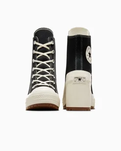 Converse Modelli Con Tacco/Zeppa|Modelli Con Tacco/Zeppa<Chuck 70 De Luxe Heel Nero/Egret/Egret