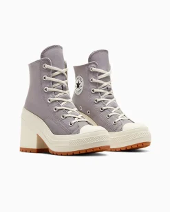 Converse Modelli Alti|Modelli Con Platform<Chuck 70 De Luxe Heel Mauve Stone/Avorio naturale