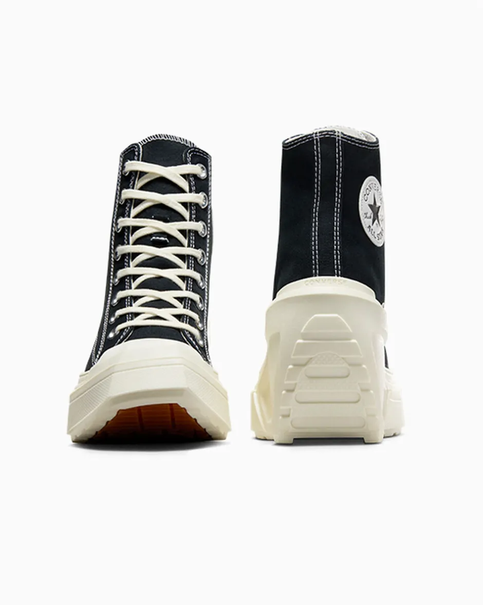 Converse Modelli Alti|Modelli Con Platform<Chuck 70 De Luxe Wedge Nero/Nero/Egret