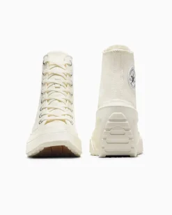 Converse Modelli Alti|Modelli Con Platform<Chuck 70 De Luxe Wedge Egret/Nero/Bianco