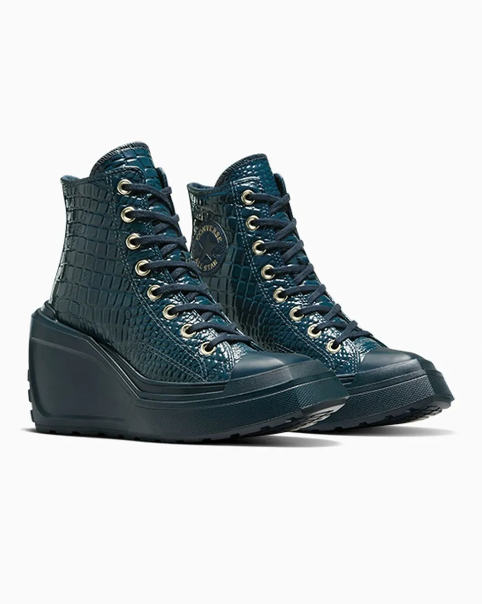 Converse Modelli Alti|Modelli Bassi<Chuck 70 De Luxe Wedge Platform Leather light field surplus