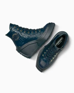 Converse Modelli Alti|Modelli Bassi<Chuck 70 De Luxe Wedge Platform Leather light field surplus