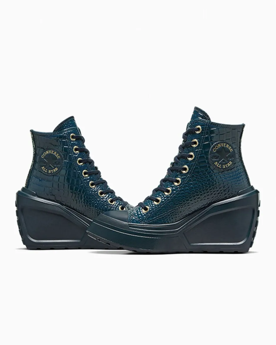 Converse Modelli Alti|Modelli Bassi<Chuck 70 De Luxe Wedge Platform Leather light field surplus