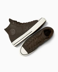Converse Modelli Alti|Modelli Alti<Chuck 70 Distressed Leather Fresh Brew/Fresh Brew