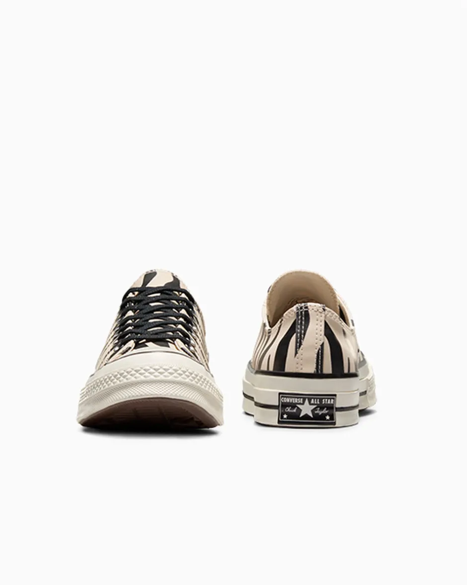 Converse Modelli Bassi|Modelli Con Platform<Chuck 70 Glow-In-The-Dark Zebra Print black