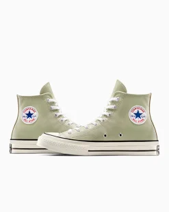 Converse Modelli Alti|Modelli Alti<Chuck 70 Leather Pale Surplus/Rosso/Bianco