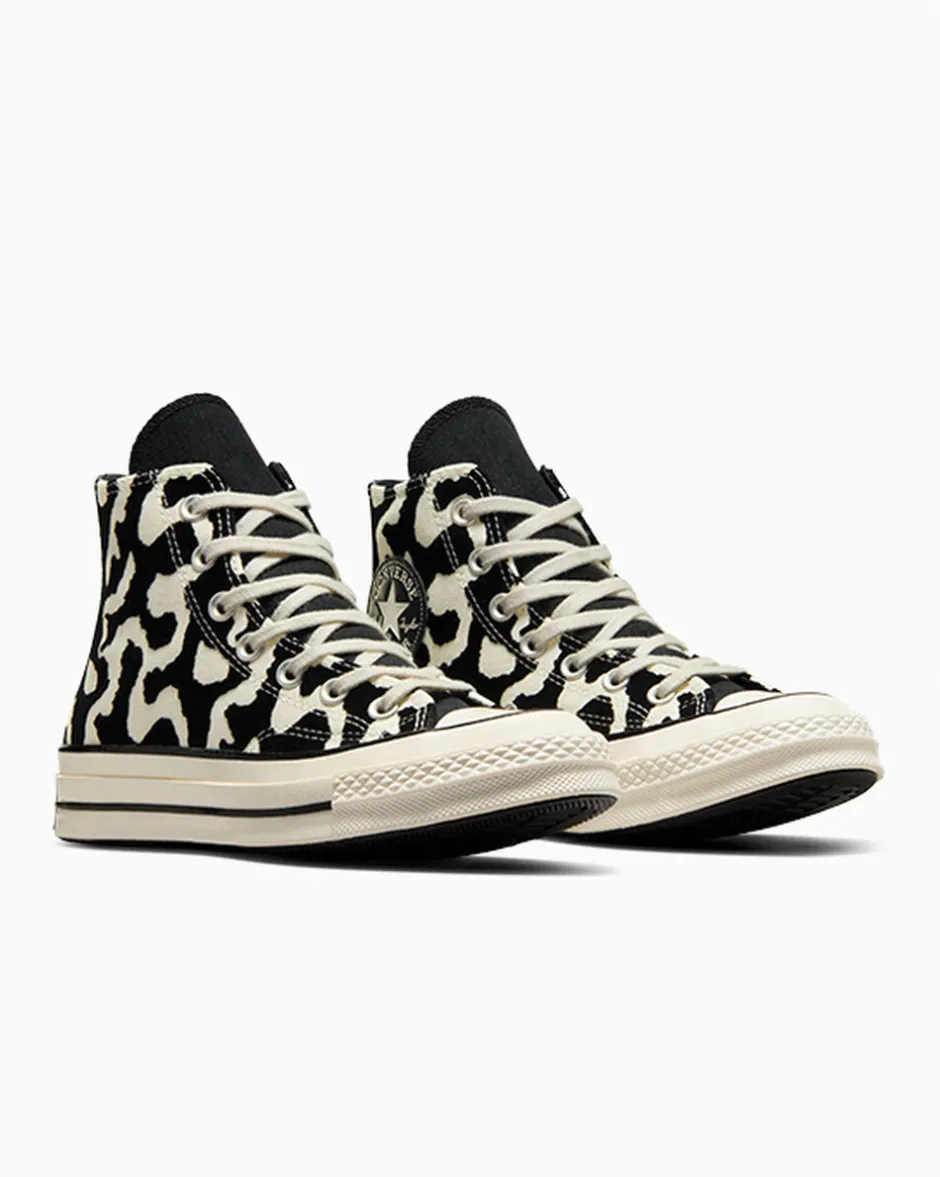 Converse Modelli Alti|Modelli Alti<Chuck 70 Leopard Remix Nero/Egret/Nero