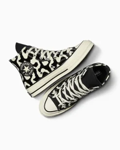 Converse Modelli Alti|Modelli Alti<Chuck 70 Leopard Remix Nero/Egret/Nero