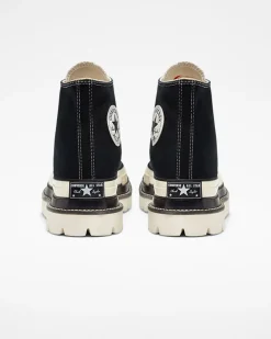 Converse Modelli Alti|Modelli Alti<Chuck 70 LTD Lugged Platform Black Trek Evo