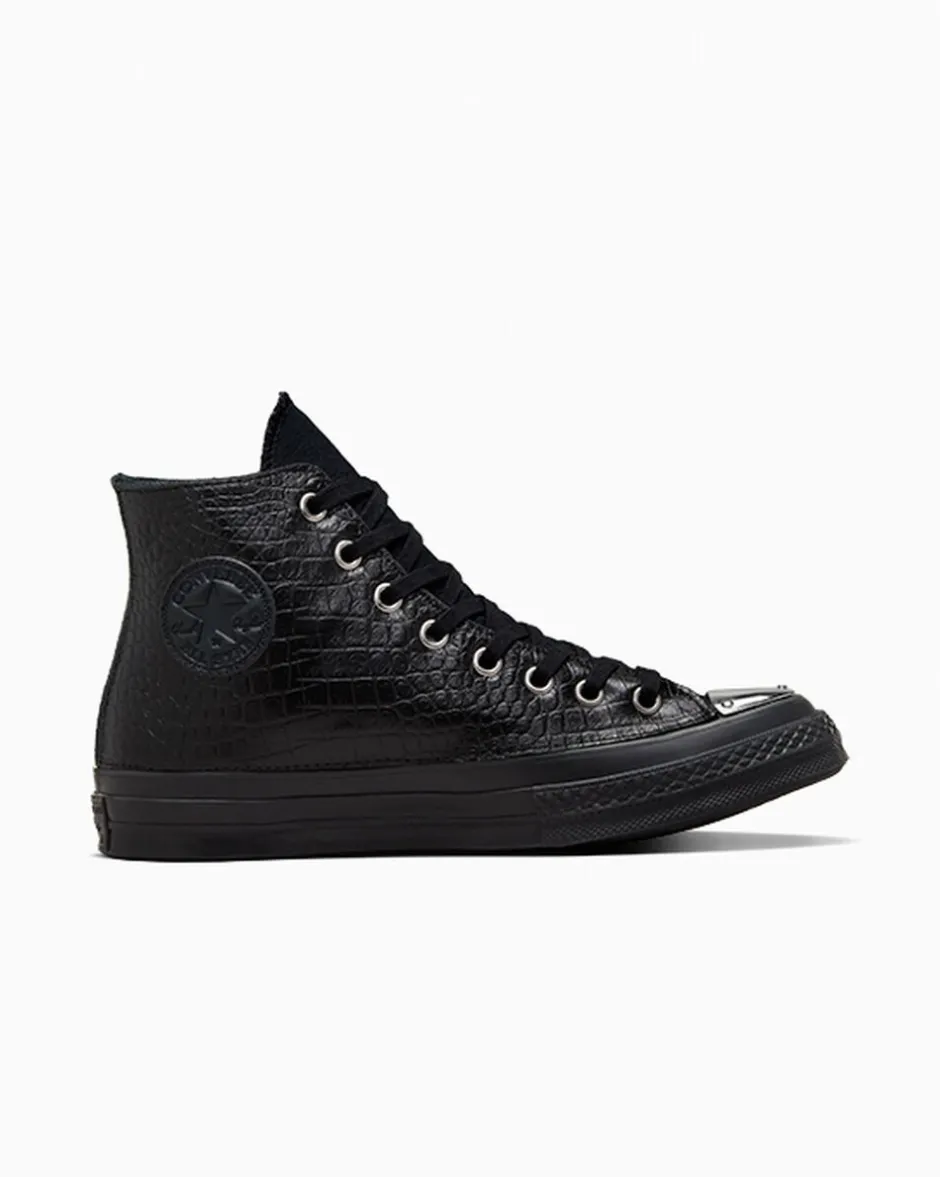 Converse Modelli Alti|Modelli Alti<Chuck 70 LTD Mono Black Premium Leather Mono Black Leather