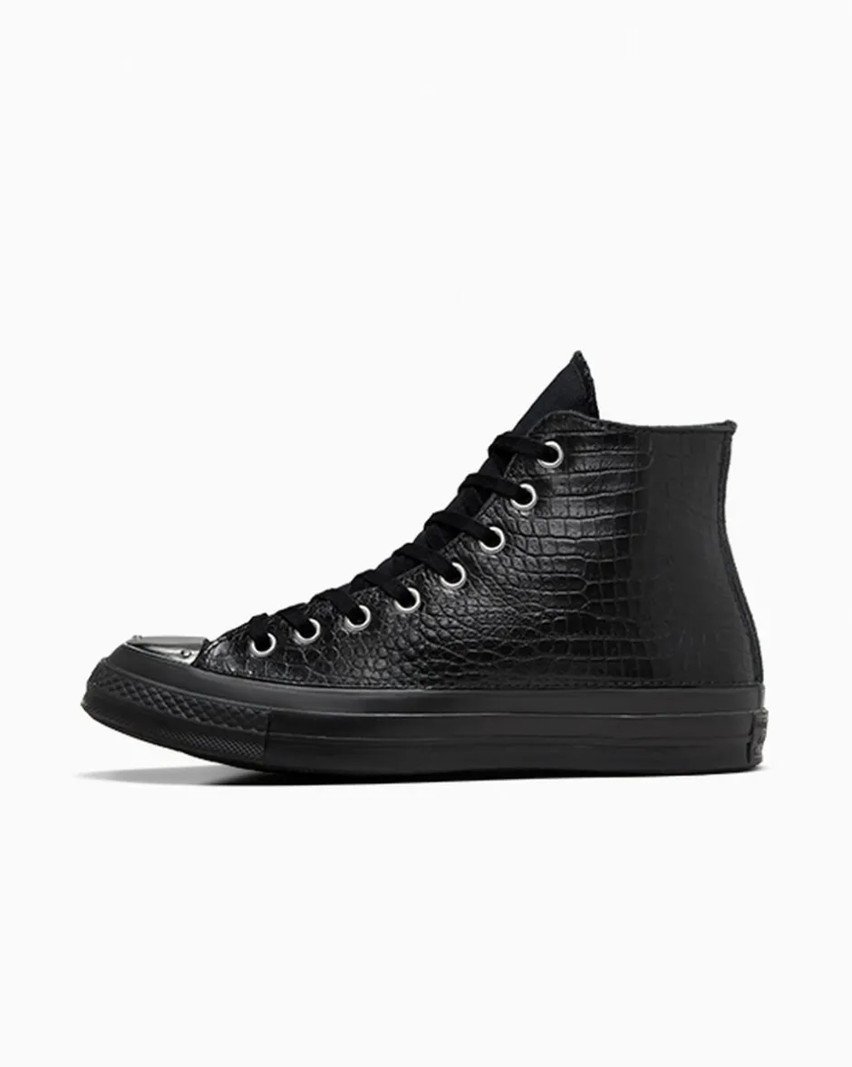 Converse Modelli Alti|Modelli Alti<Chuck 70 LTD Mono Black Premium Leather Mono Black Leather