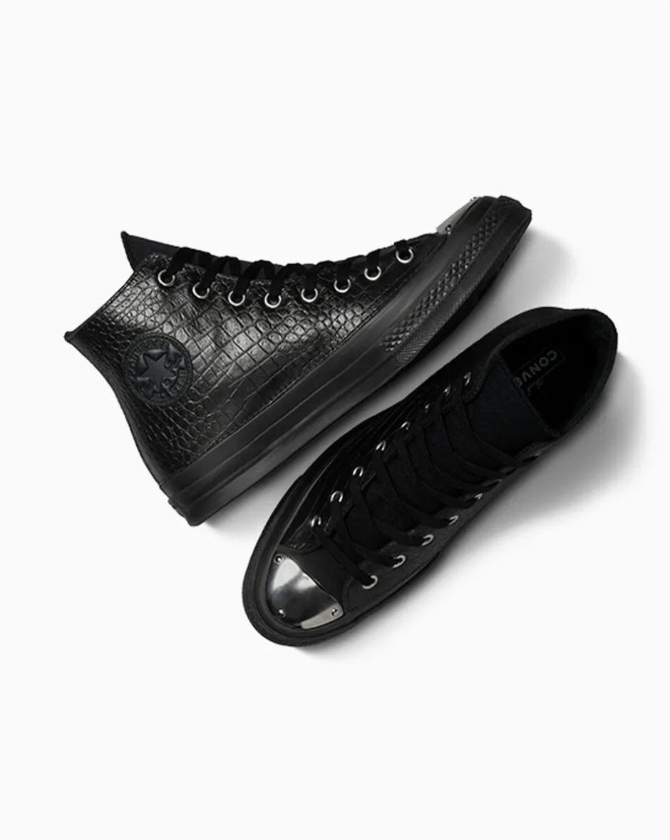 Converse Modelli Alti|Modelli Alti<Chuck 70 LTD Mono Black Premium Leather Mono Black Leather