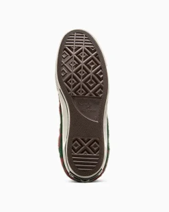 Converse Modelli Alti|Modelli Alti<Chuck 70 Luxe Plush Polvere di stelle/Verde invidia/Egret