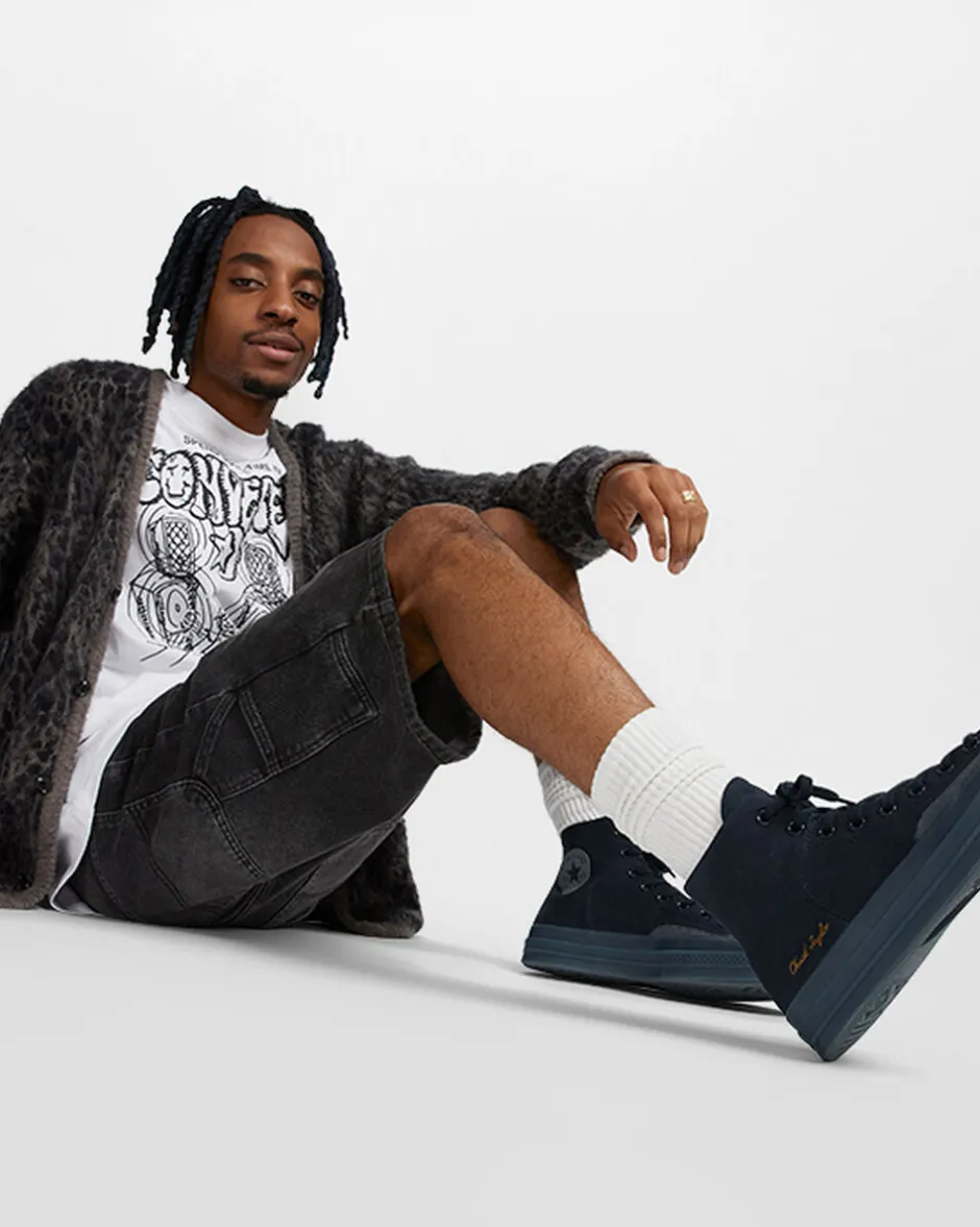 Converse Modelli Alti|Modelli Alti<Chuck 70 Marquis Nightfall Grey/Cyber Grey