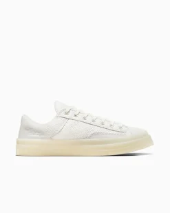 Converse Modelli Bassi|Modelli Bassi<Chuck 70 Marquis Mixed Materials Bianco vintage/Fossilized