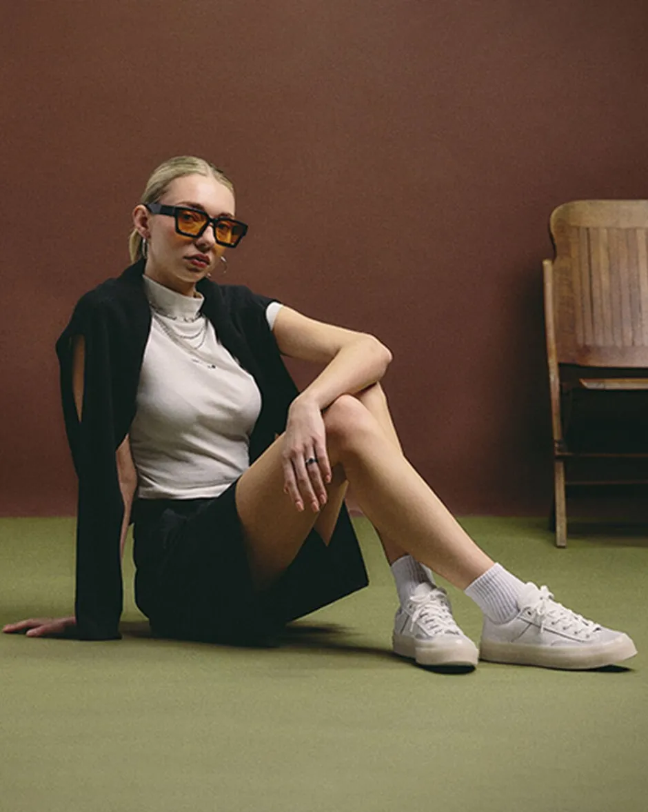 Converse Modelli Bassi|Modelli Bassi<Chuck 70 Marquis Mixed Materials Bianco vintage/Fossilized