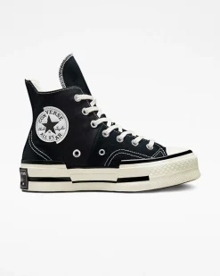 Converse Modelli Alti|Modelli Con Platform<Chuck 70 Plus Nero/Egret/Nero