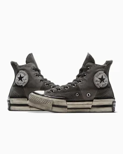 Converse Modelli Alti<Chuck 70 Plus Smokey Wash Egret/Grigio fumo