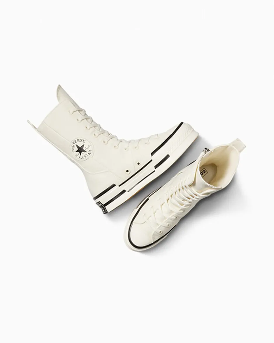 Converse Modelli Alti|Modelli Alti<Chuck 70 Plus XHi Egret/Egret/Nero