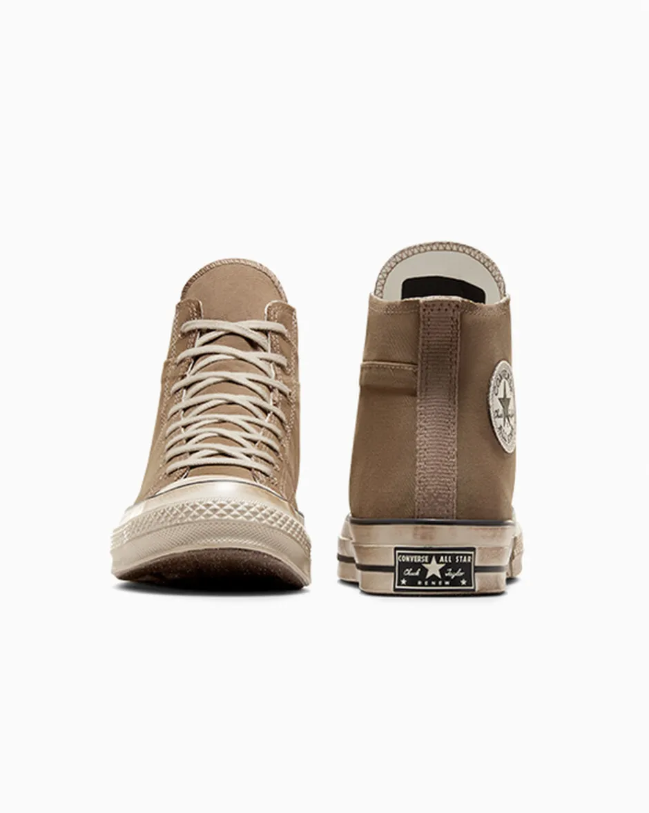 Converse Modelli Alti<Chuck 70 Upcycled Fango/Fango/Nero