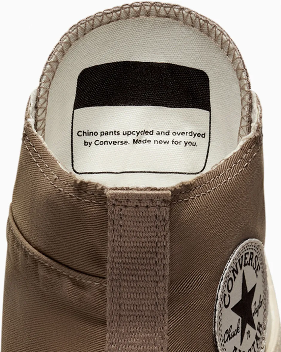 Converse Modelli Alti<Chuck 70 Upcycled Fango/Fango/Nero