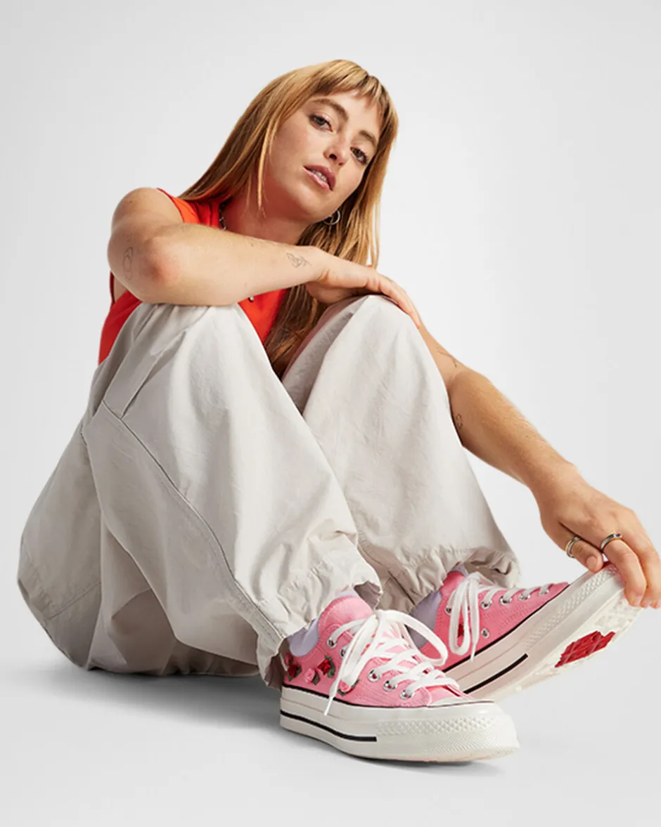 Converse Modelli Bassi<Chuck 70 Valentine's Day Jellyfish Jitter chiaro/Rosso/Egret