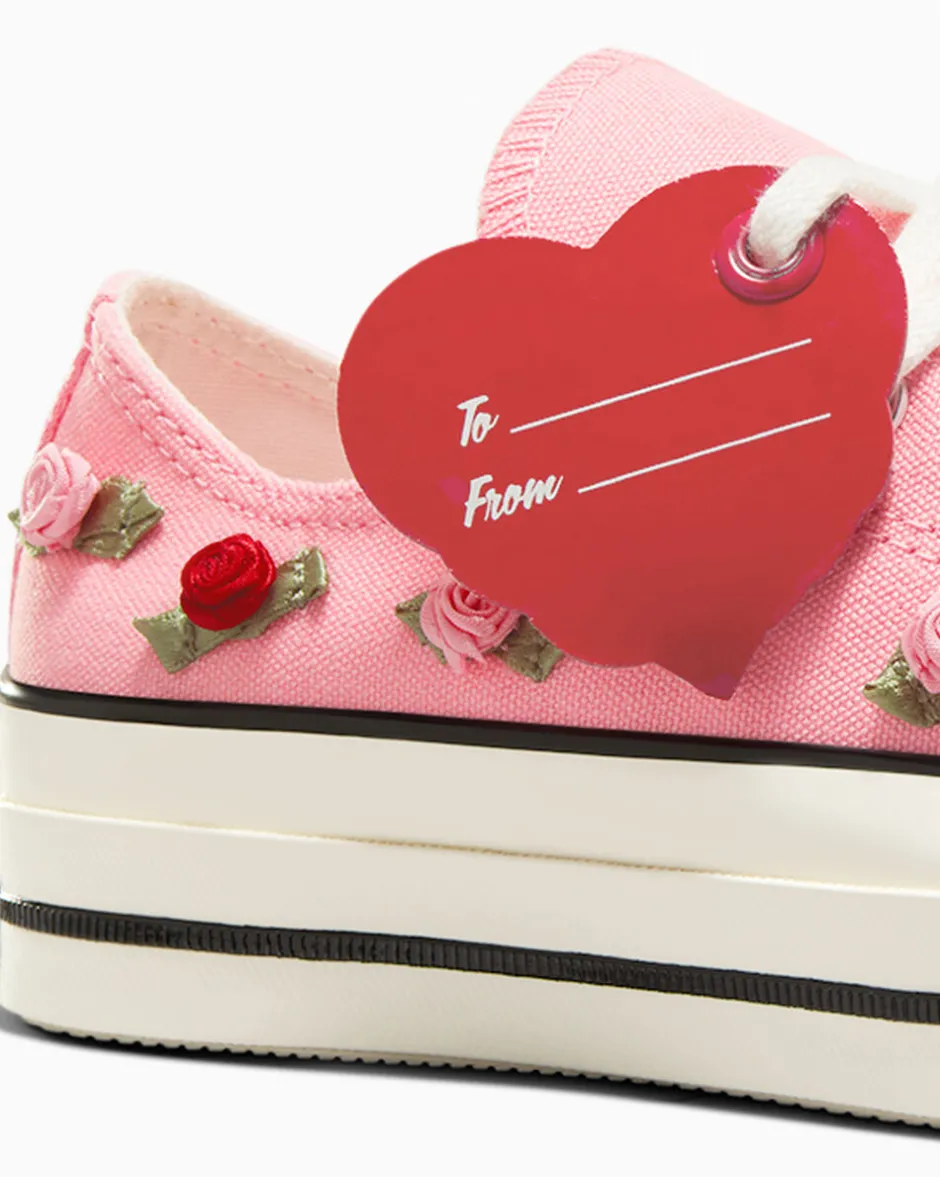 Converse Modelli Bassi<Chuck 70 Valentine's Day Jellyfish Jitter chiaro/Rosso/Egret