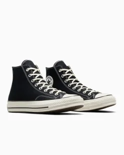Converse Modelli Alti|Chuck Taylor All Star<Chuck 70 Vintage Canvas Nero/Nero/Egret