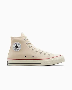 Converse Modelli Alti|Chuck Taylor All Star<Chuck 70 Vintage Canvas Pergamena/Granato/Egret