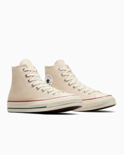 Converse Modelli Alti|Chuck Taylor All Star<Chuck 70 Vintage Canvas Pergamena/Granato/Egret