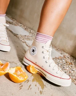 Converse Modelli Alti|Chuck Taylor All Star<Chuck 70 Vintage Canvas Pergamena/Granato/Egret