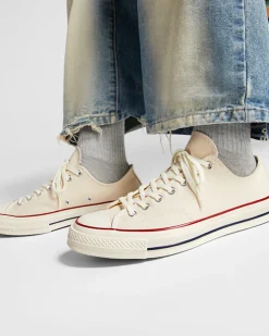 Converse Modelli Bassi|Chuck Taylor All Star<Chuck 70 Vintage Canvas Pergamena/Granato/Egret