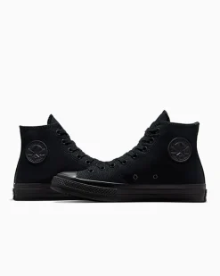 Converse Modelli Alti|Modelli Alti<Chuck 70 Vintage Canvas Black/Almost Black/Black